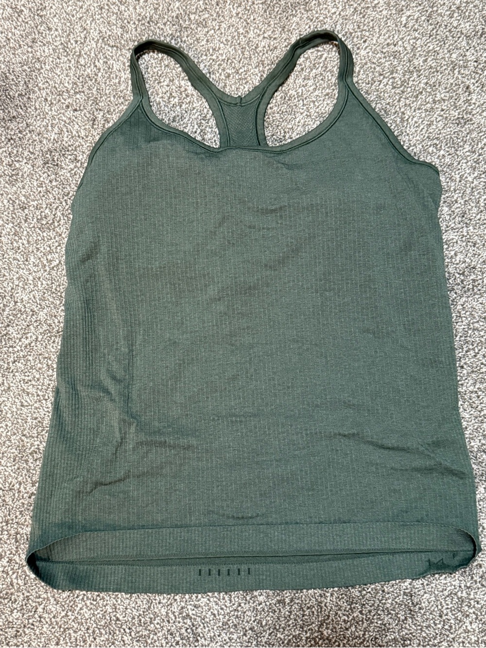 Women’s Racerback Ebb to street Tank Top - Forest Green